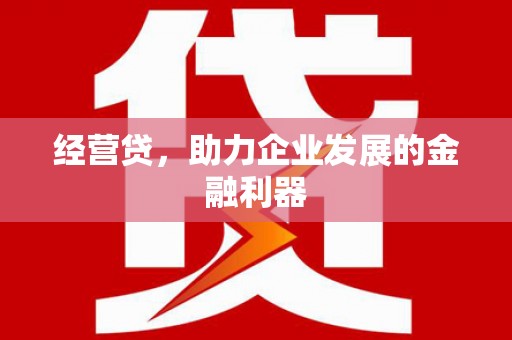 三台经营贷，助力企业发展的金融利器
