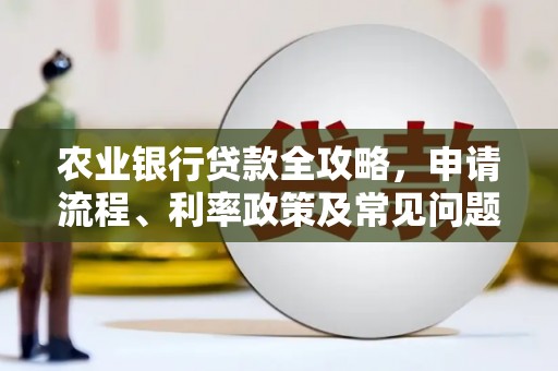 三台农业银行贷款全攻略，申请流程、利率政策及常见问题解析