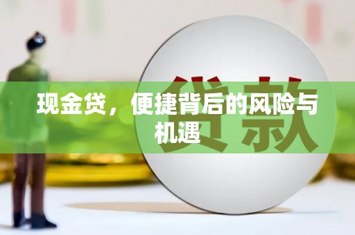 三台现金贷，便捷背后的风险与机遇