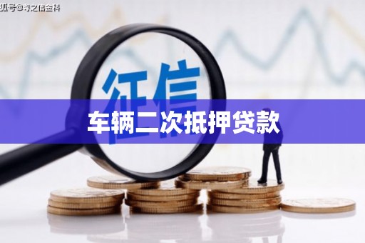 三台车辆二次抵押贷款