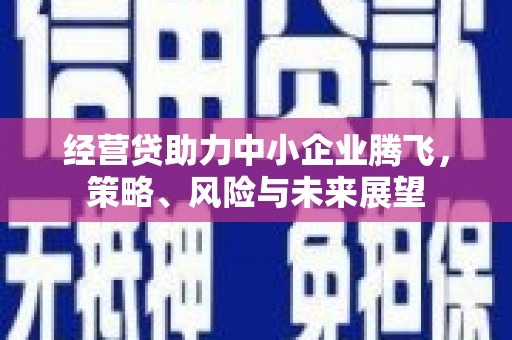 三台经营贷助力中小企业腾飞，策略、风险与未来展望