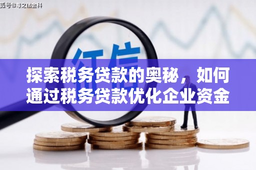 三台探索税务贷款的奥秘，如何通过税务贷款优化企业资金流