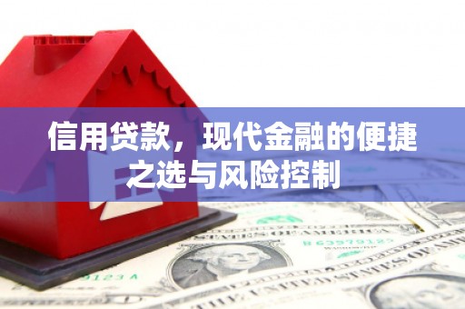 三台信用贷款，现代金融的便捷之选与风险控制