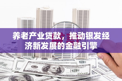 三台养老产业贷款，推动银发经济新发展的金融引擎