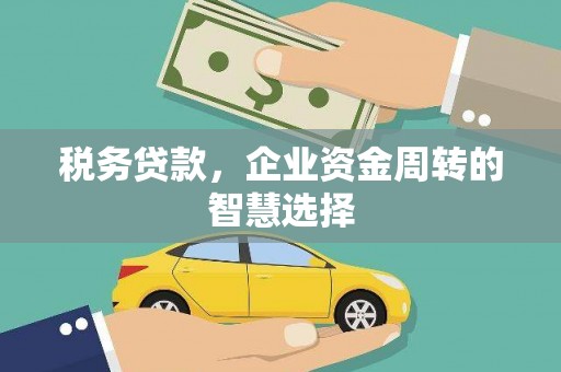 三台税务贷款，企业资金周转的智慧选择