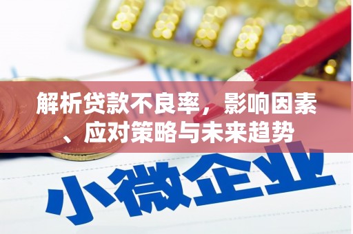 三台解析贷款不良率，影响因素、应对策略与未来趋势