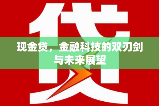 三台现金贷，金融科技的双刃剑与未来展望
