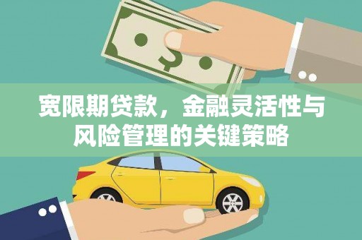 三台宽限期贷款，金融灵活性与风险管理的关键策略