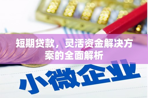 三台短期贷款，灵活资金解决方案的全面解析
