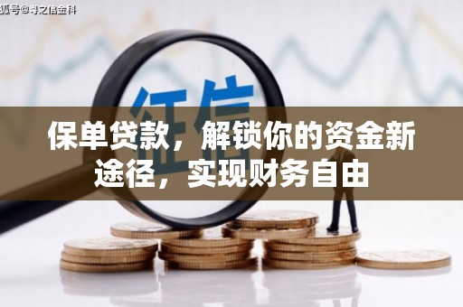 三台保单贷款，解锁你的资金新途径，实现财务自由
