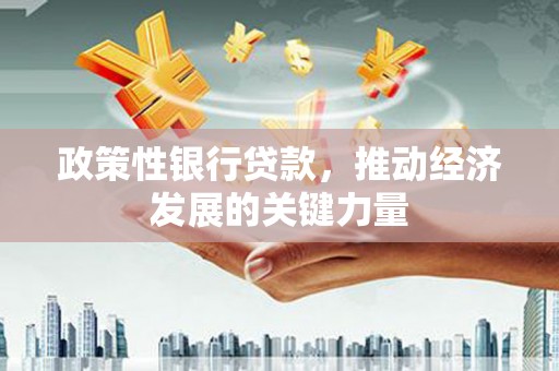 三台政策性银行贷款，推动经济发展的关键力量