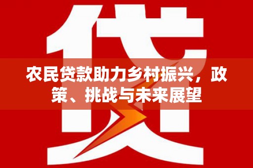 三台农民贷款助力乡村振兴，政策、挑战与未来展望