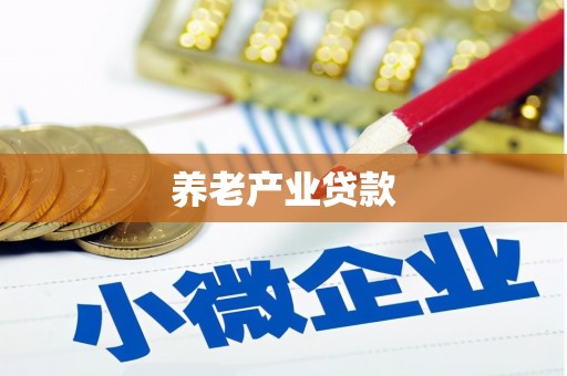 三台养老产业贷款