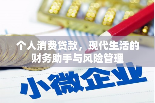 三台个人消费贷款，现代生活的财务助手与风险管理