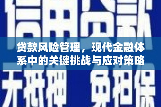 三台贷款风险管理，现代金融体系中的关键挑战与应对策略